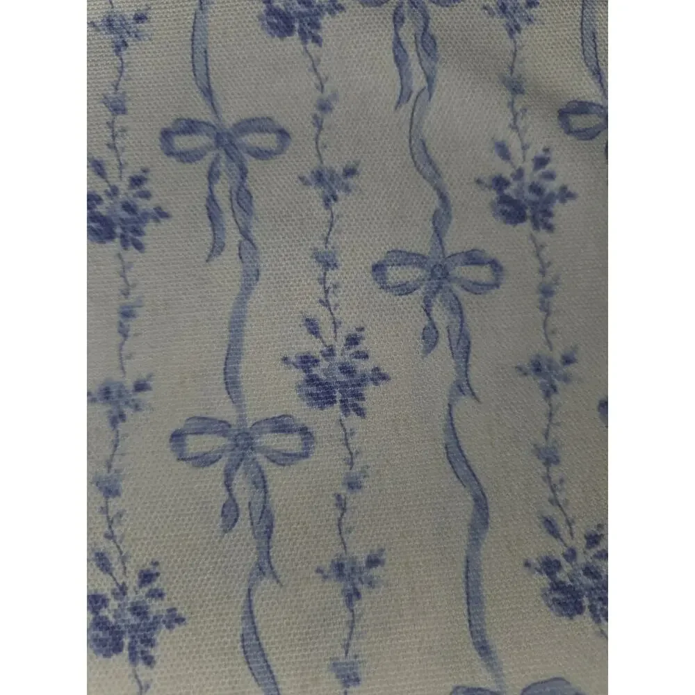 Garland Bows Cotton Calico Fabric Brother Sister 2.7 Yards - Picture 2 of 3